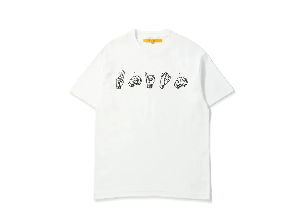 UNION Language Tee "Optic White"