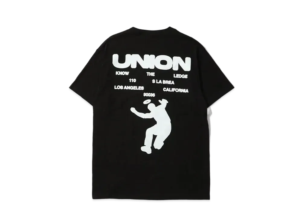 UNION Typeset Tee "True Black"