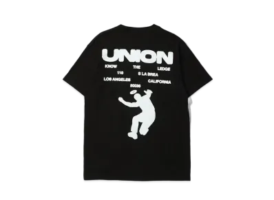 UNION Typeset Tee "True Black"