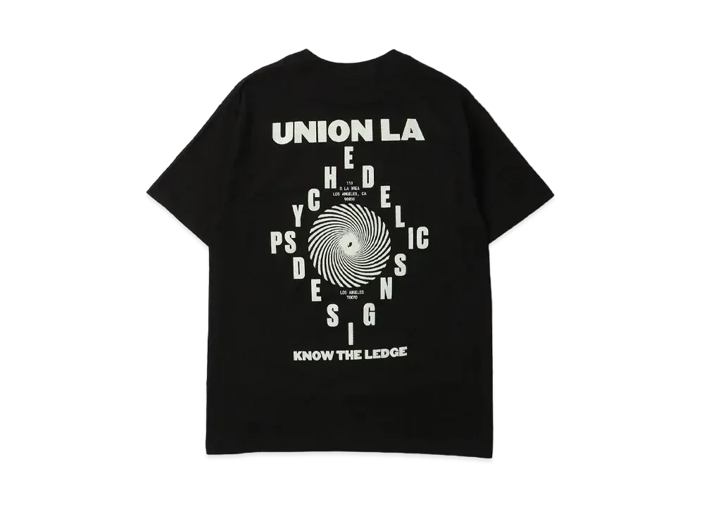 UNION Psych Tee "True Black"