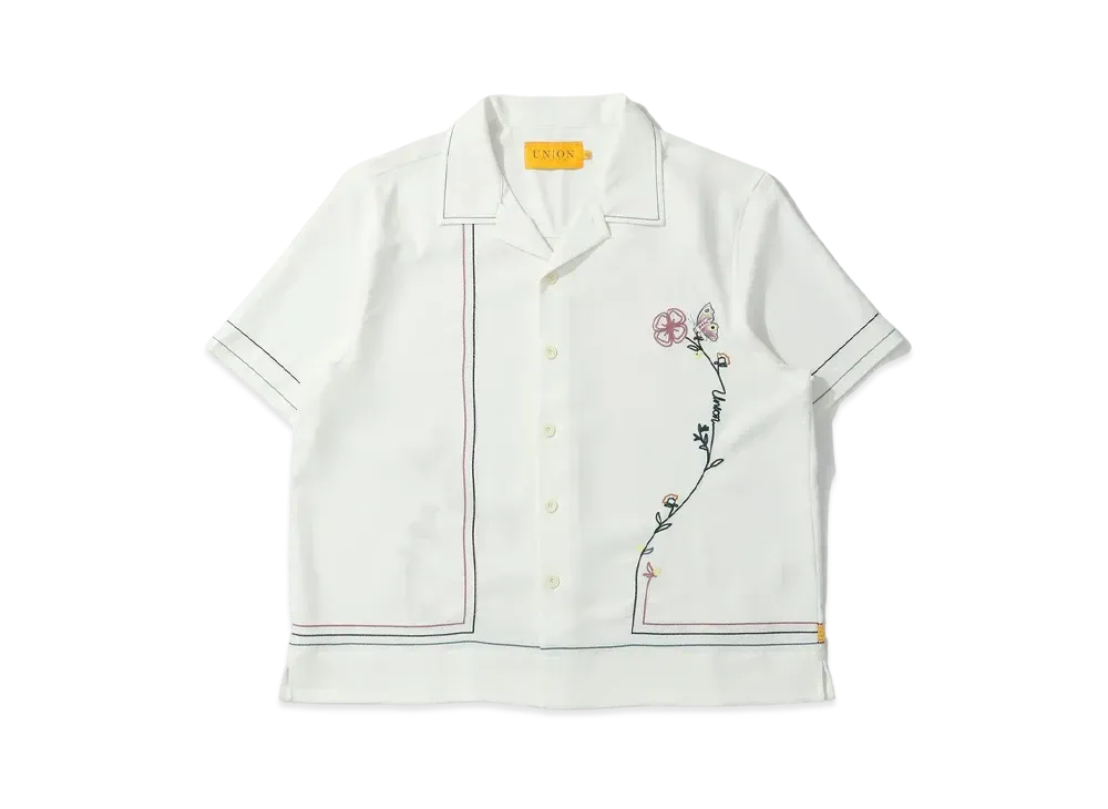 UNION Davis SS Woven "White"