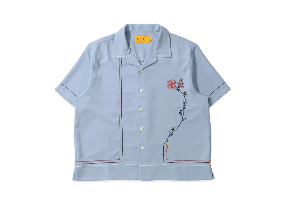 UNION Davis SS Woven "Blue"