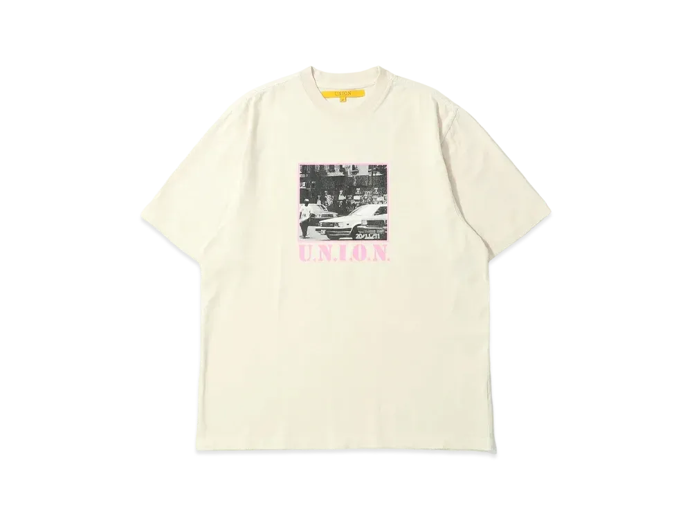 UNION Surveillance Tee "Bone Pigment"