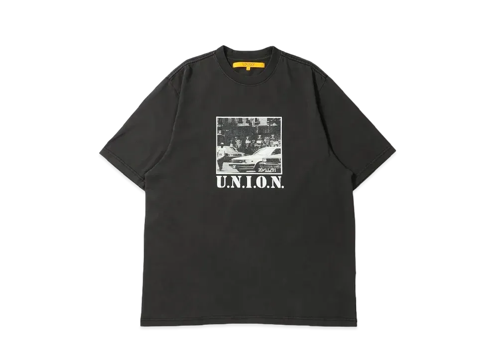 UNION Surveillance Tee "Vintage Black"