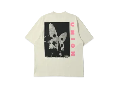 UNION Butterfly Tee "Bone Pigment"