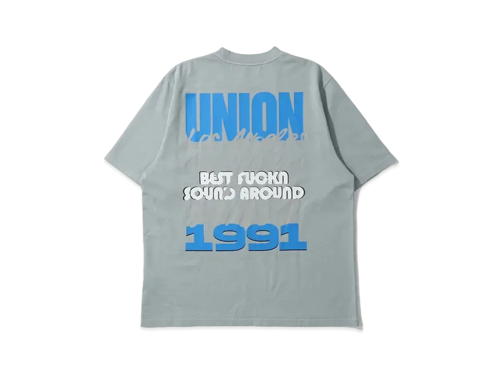 UNION Contrast Tee "Gray Pigment"