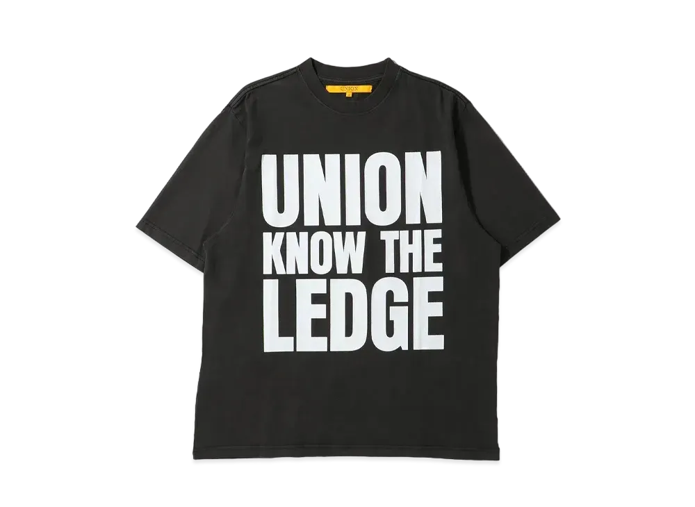 UNION Statement Tee "Vintage Black"
