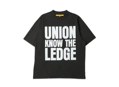 UNION Statement Tee "Vintage Black"