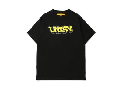 UNION Funk Letter Tee "True Black"