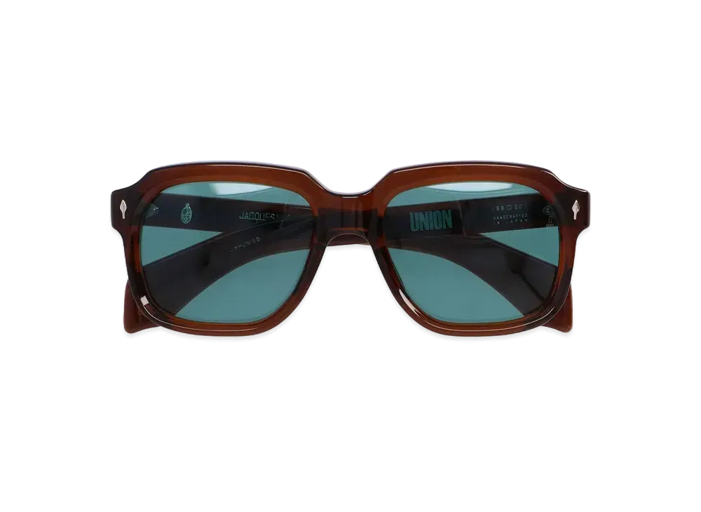 UNION x Jacques Marie Mage Hickory "Seagreen Katohachi Emerald G CR39/Polished Clear Taupe"