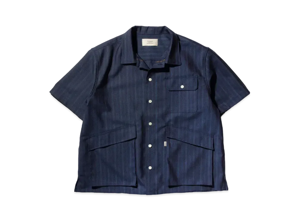 UNION x Yuge Fabric Farm Trunk Langford Shirt "Navy"