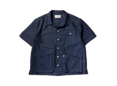 UNION x Yuge Fabric Farm Trunk Langford Shirt "Navy"