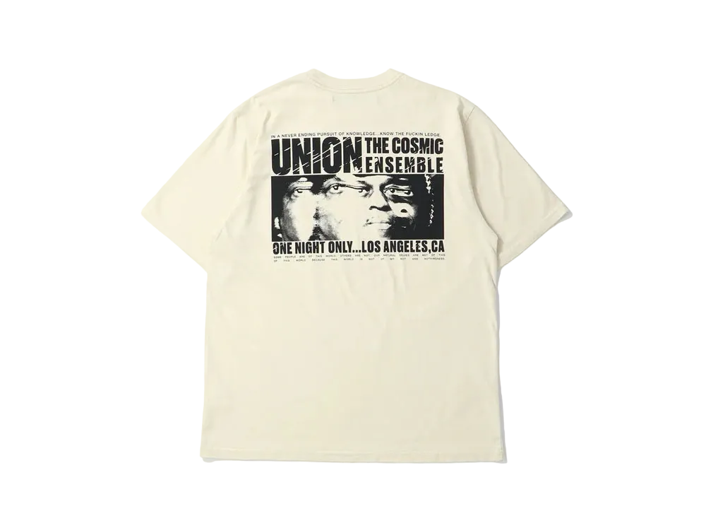 UNION Cosmic Ensemble Tee "Bone Pigment"