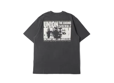 UNION Cosmic Ensemble Tee "Black Pigment"