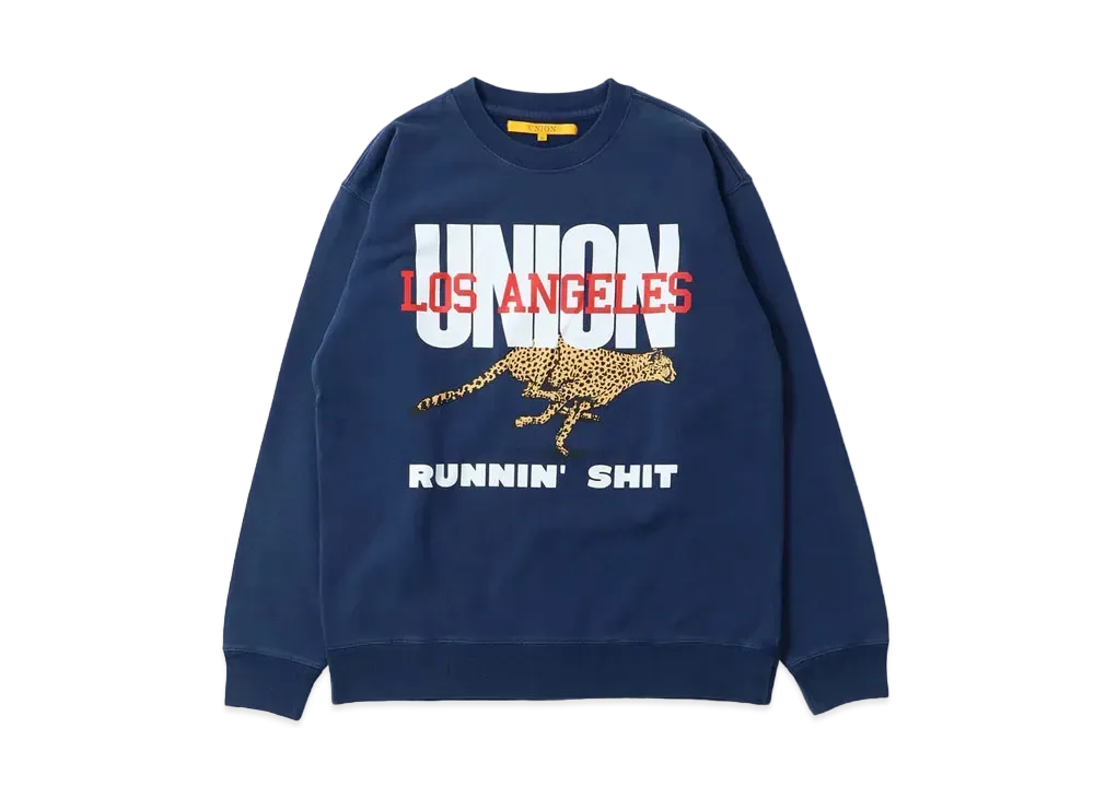 UNION Running Crewneck "Vintage Navy"