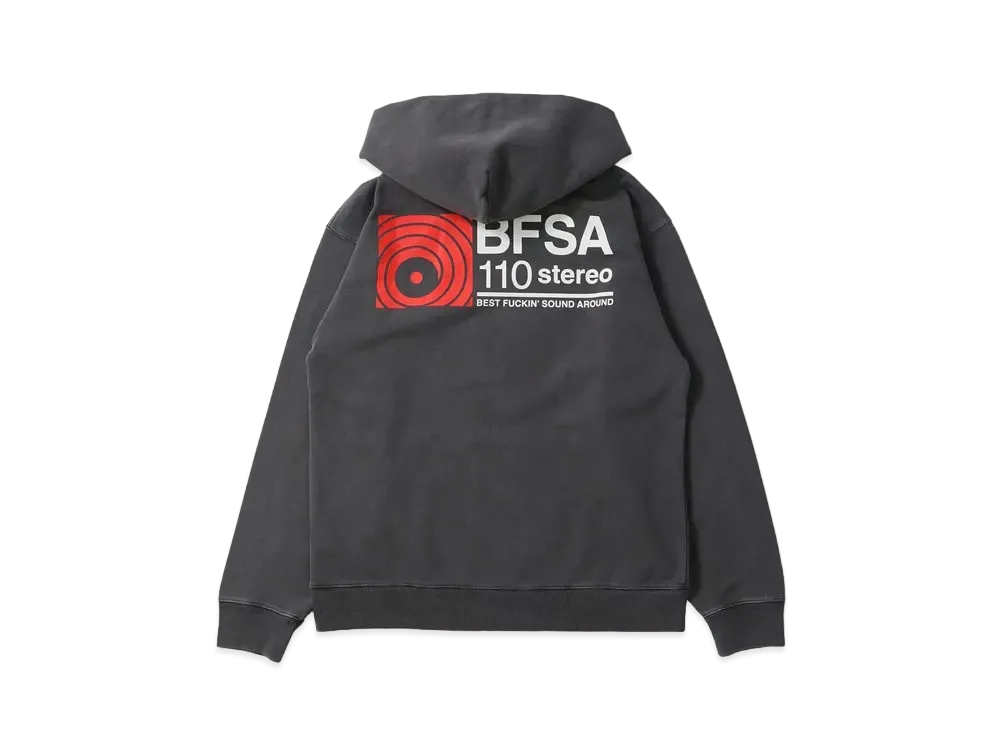 UNION 110 Stereo Hood "Vintage Black Pigment"