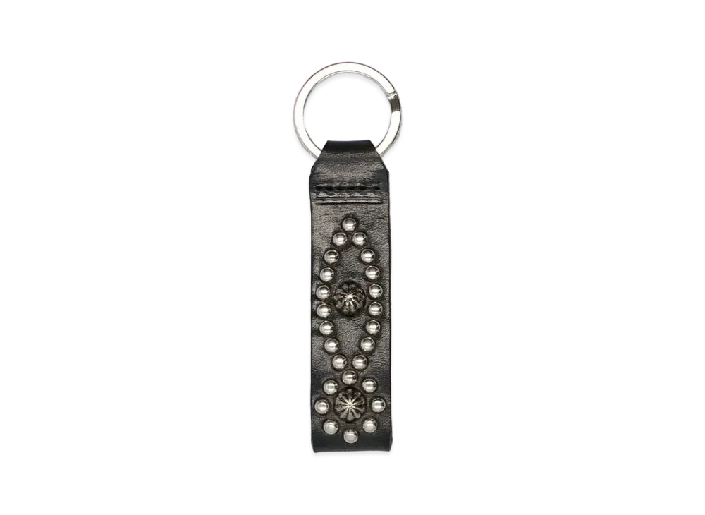 UNION Studded Key Fob "Black"