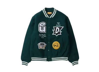 UNION x DIVINITIES Varsity Jacket "Dark Green"