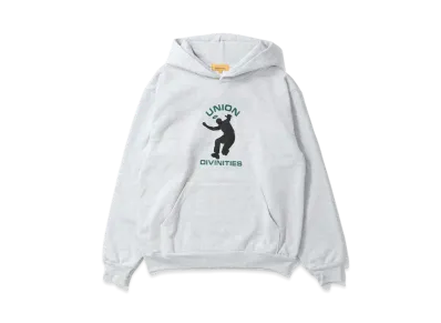 UNION x DIVINITIES Hooded Sweatshirt "Hether Grey"