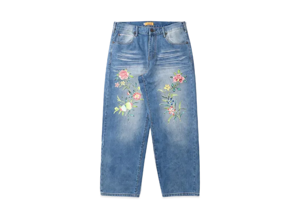 UNION x DIVINITIES Distressed Jean "Stone Washed"