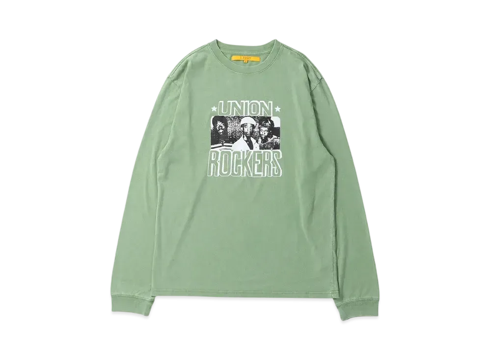 UNION Flick Up L/S Tee "Olive Pigment"