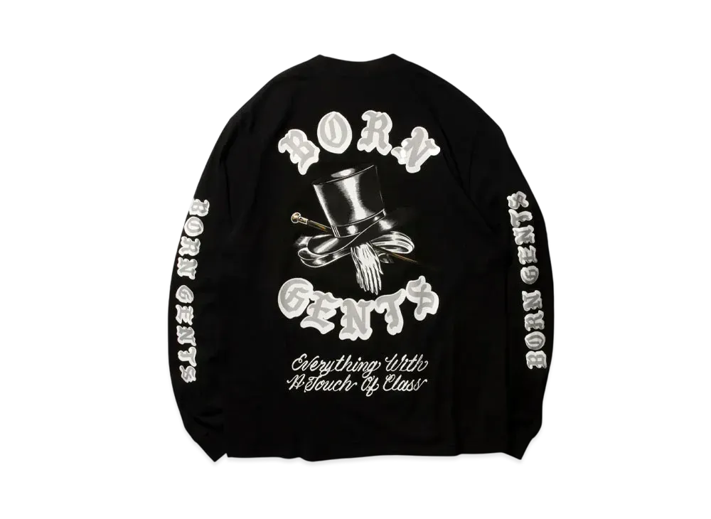 UNION x Born x Raised Gents Of Desire Rocker L/S Tee "Black"