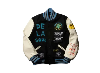 UNION x DE LA SOUL Varsity Jacket "Black"