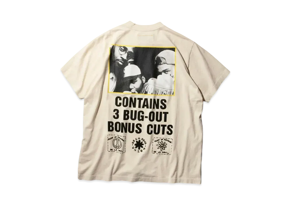 UNION x DE LA SOUL Bug Out Tee "Cream"