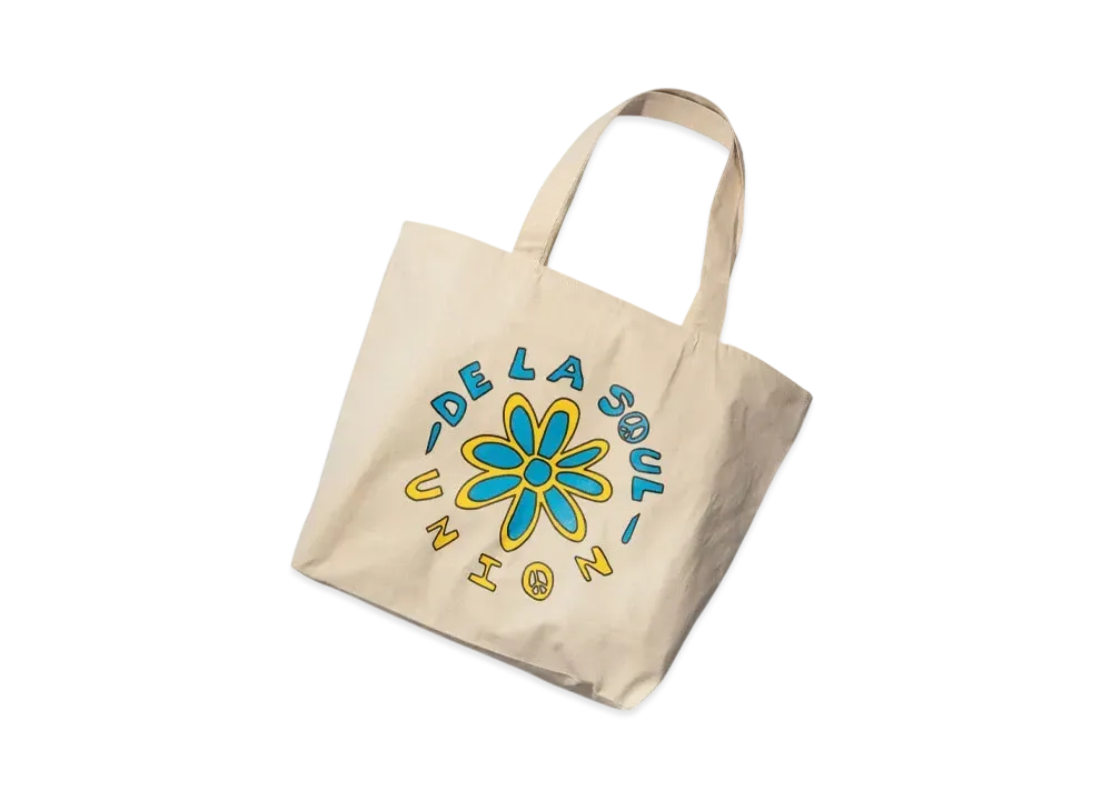 UNION x DE LA SOUL Tote Bag "White"