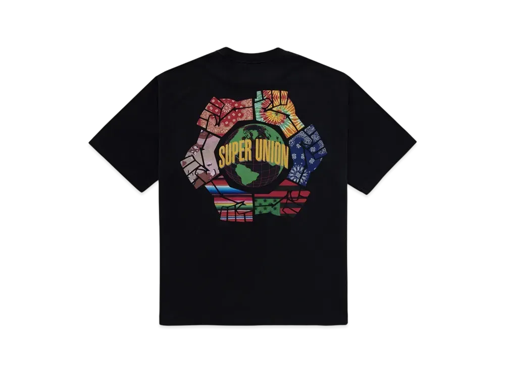 ユニオン x スーパービジョン スーパーユニオン Tシャツ 1 "ブラック"