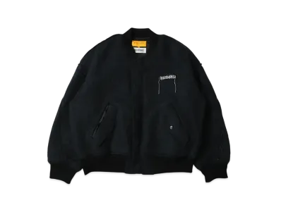 UNION x DISCOVERED Mohair Shaggy MA-1 "Black"