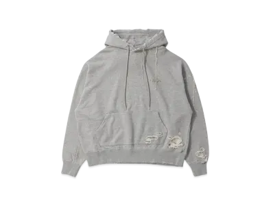 UNION x DISCOVERED Looping Damage Hoody "Ecru"
