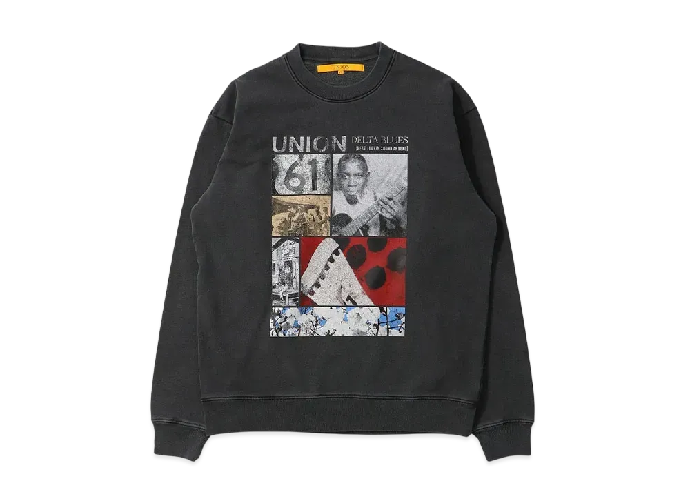 UNION Delta Crew "Vintage Black Pigment"