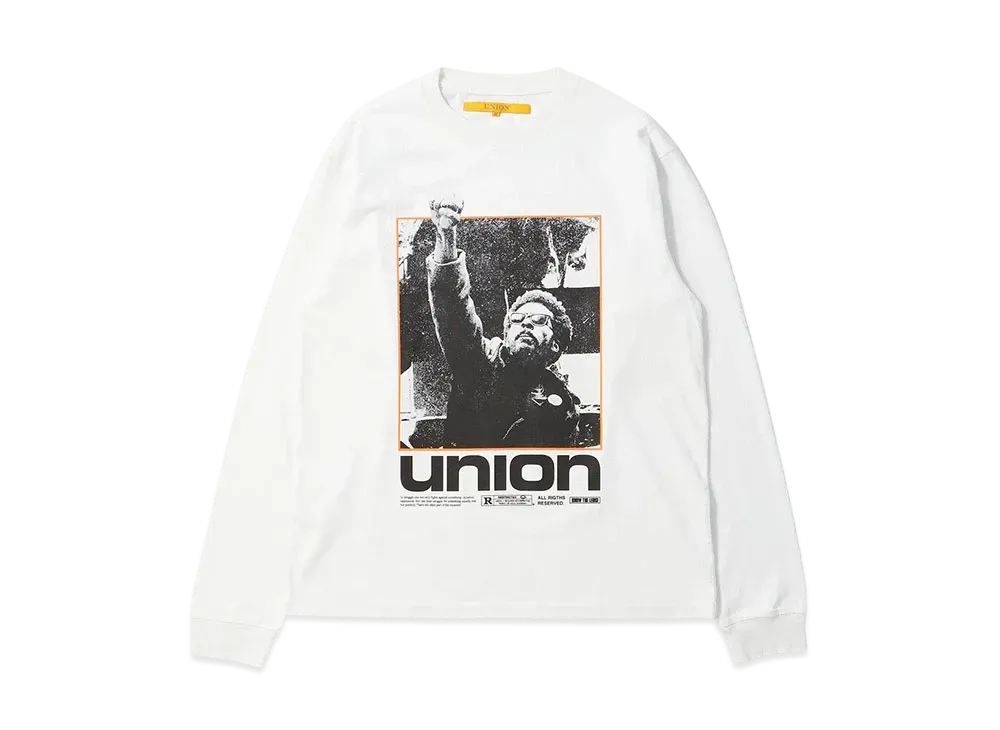UNION Cinema Ls Tee "White"