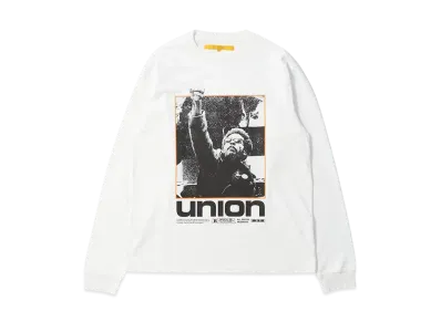 UNION Cinema Ls Tee "White"