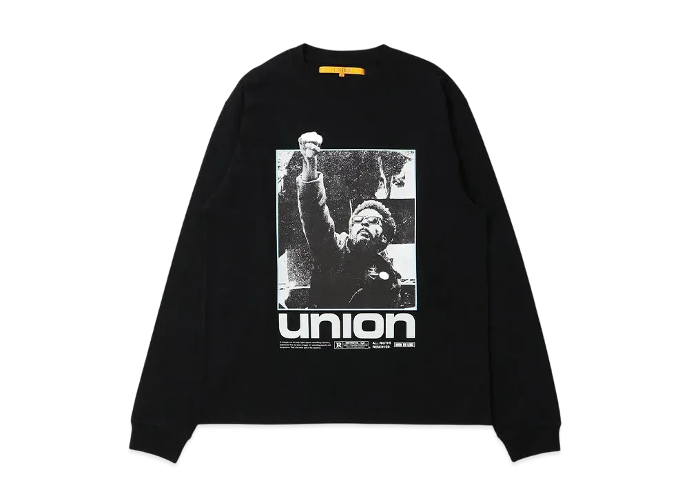 UNION Cinema Ls Tee "Black"