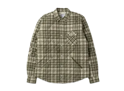 UNION Abc. Alumni Plaid Overshirt "Green"