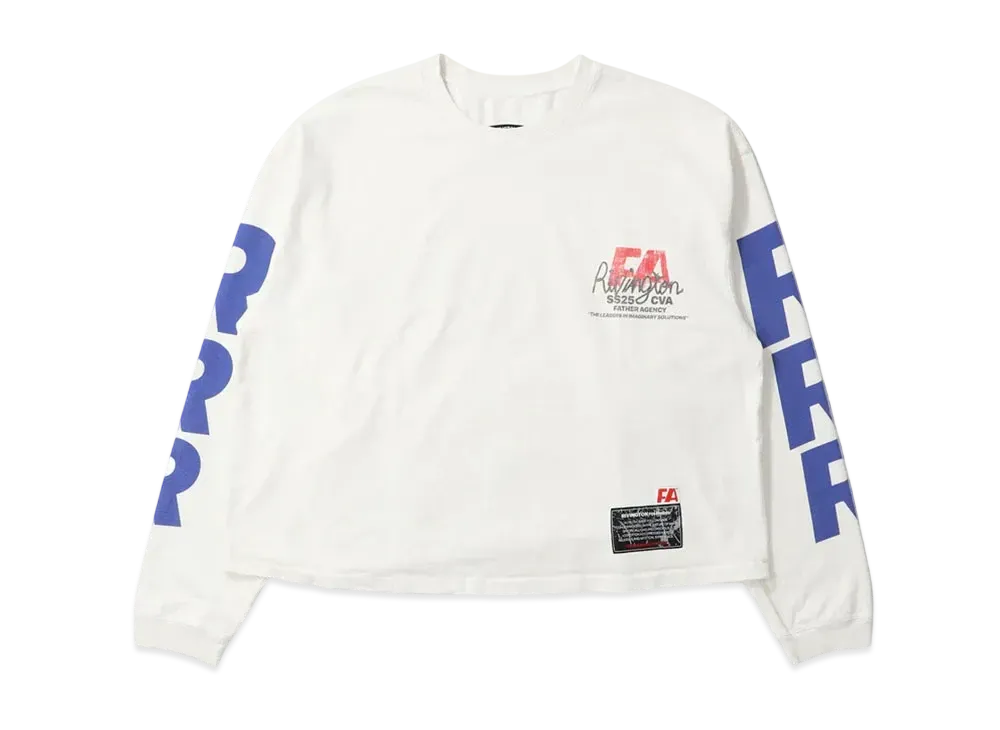 UNION Fa.Co Ls Tee Optic "White/Blue"