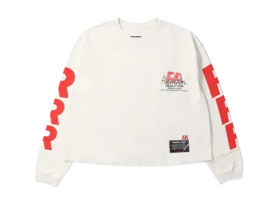 UNION Fa.Co Ls Tee Optic "White/Red"