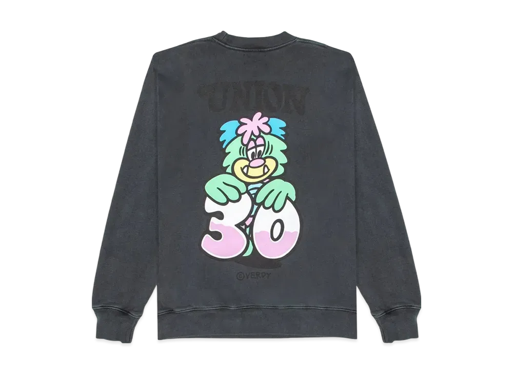 UNION x VERDY Crewneck Sweatshirt "Black"