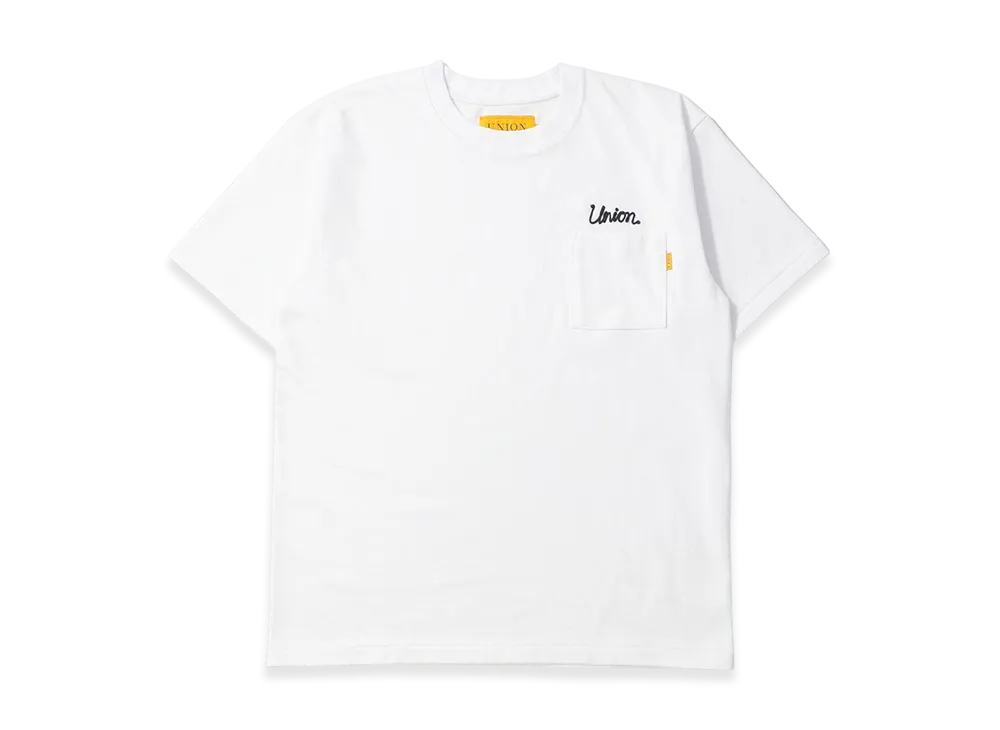 UNION Stitched Poche S/S Tee "White"