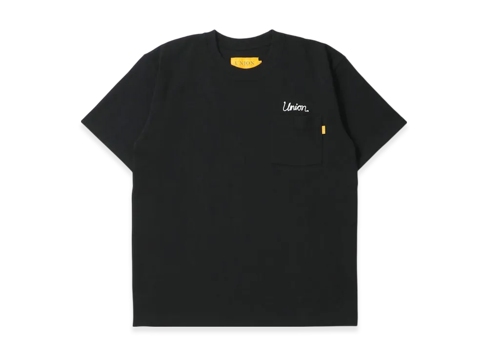 UNION Stitched Poche S/S Tee "Black"