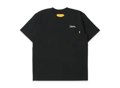 UNION Stitched Poche S/S Tee "Black"