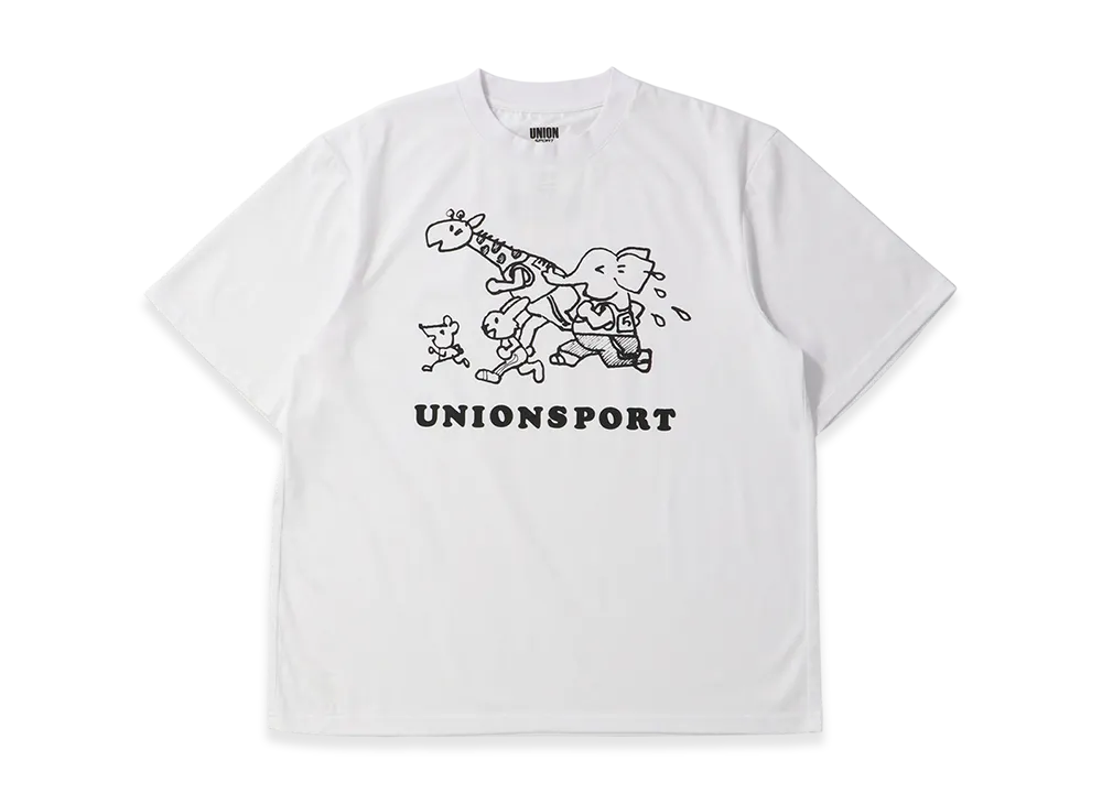 UNION x MIN-NANO UNION Sport Tee "White"