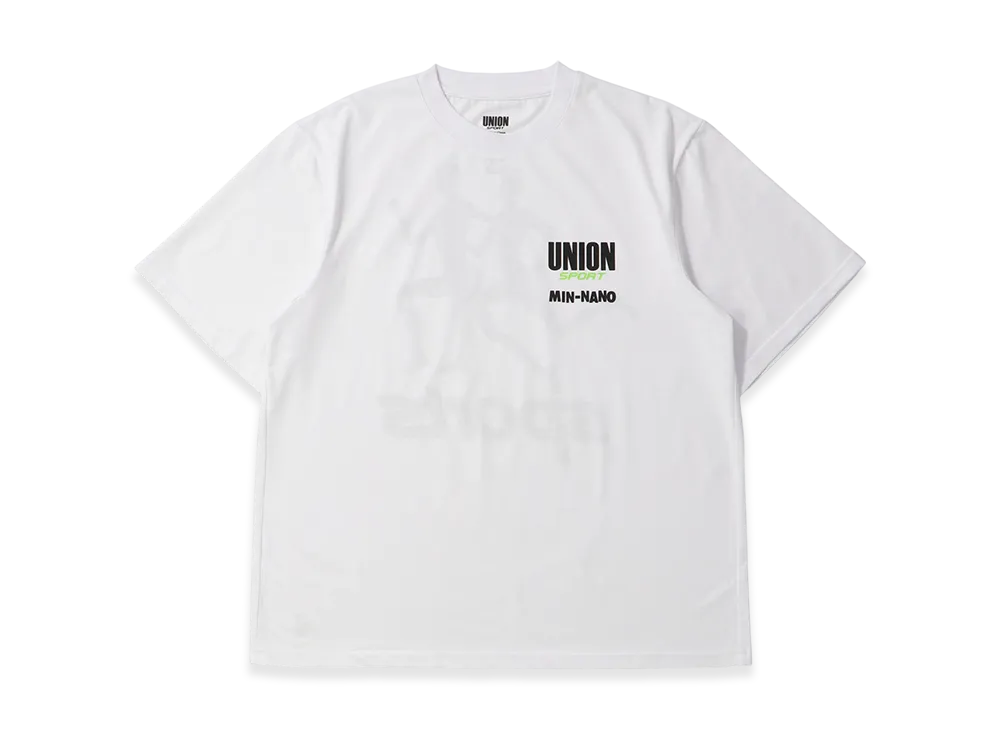 UNION x MIN-NANO Running Man Tee "White"
