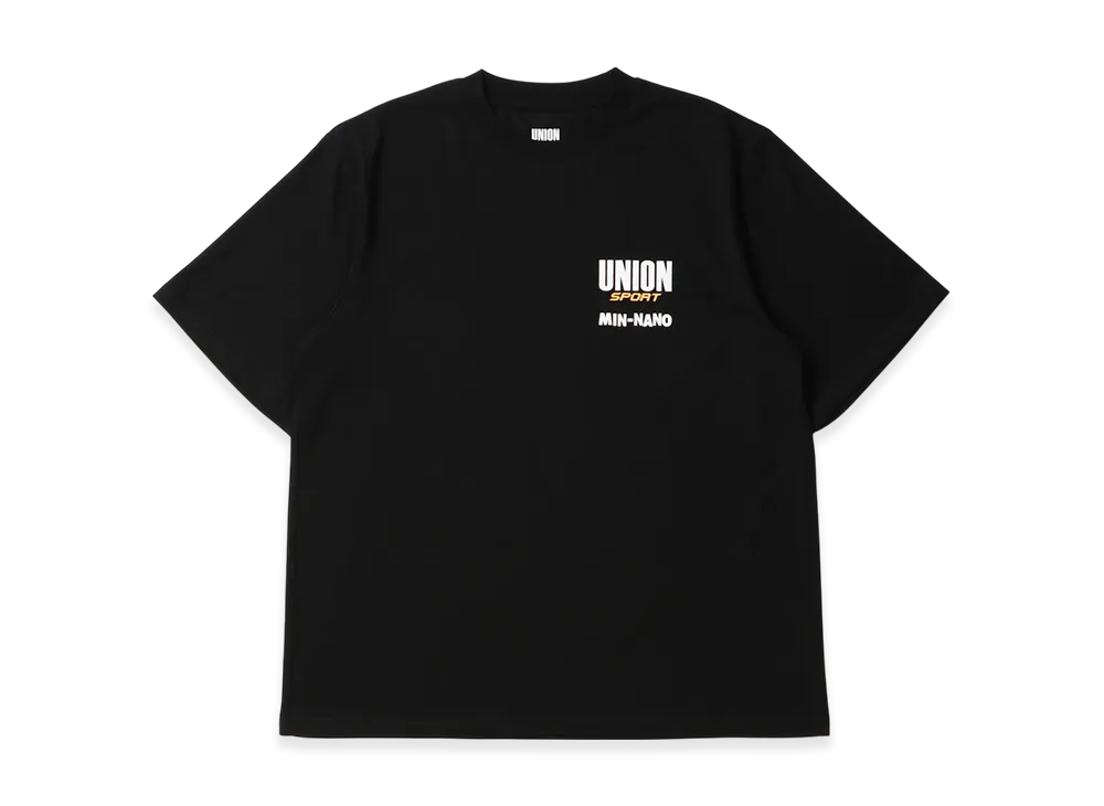 UNION x MIN-NANO Running Man Tee "Black"