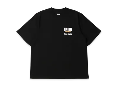 UNION x MIN-NANO Running Man Tee "Black"