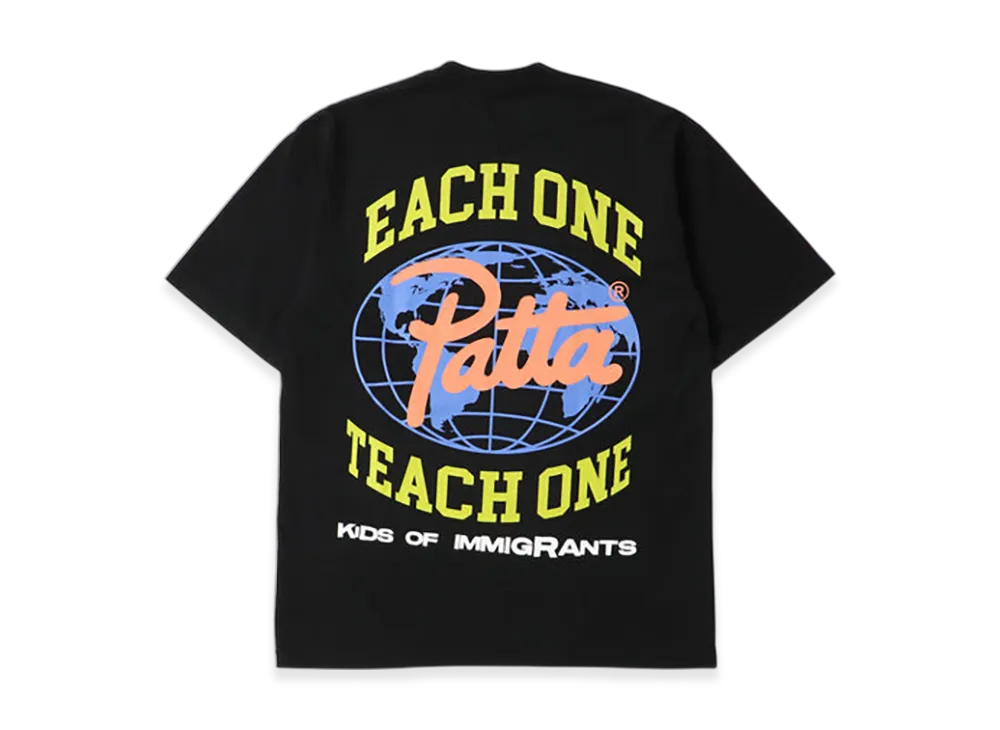 UNION x Patta x Kids of Immigrants x Awake NY KOI Each One Tee "Black"