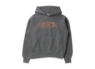 UNION x HEADQUARTER Guerrero Aguila Hood "Vintage Black"