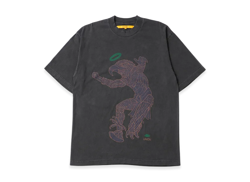 UNION x HEADQUARTER Caballero Aguila Tee "Vintage Black"